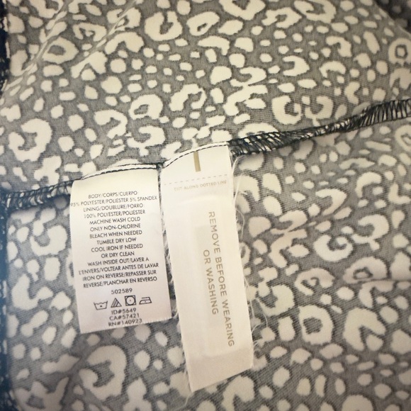 Pre-loved! Loft Elegant Black and White  Dress - Picture 14 of 14